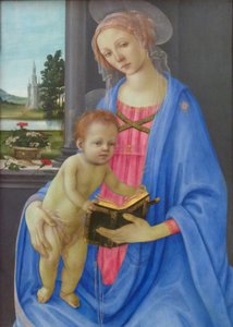 Niemiecki: Maria mit dem Kind Madonna z Dzieciątkiem autorstwa Filippino Lippi