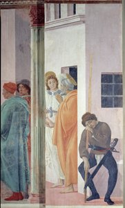 Św. Piotr uwolniony z więzienia, ok. 1480 autorstwa Filippino Lippi