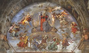 Wniebowzięcie, kaplica Carafa, Santa Maria sopra Minerva, Rzym, 1488-93 autorstwa Filippino Lippi