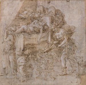 Śmierć Meleagera, ok. 1490 autorstwa Filippino Lippi