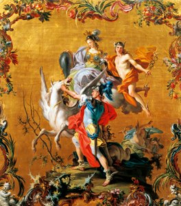 Narodziny Pegaza, Filippo Falciatore (czynny 1728-1768).