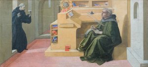 A visão de Santo Agostinho do Trinitypolish autorstwa Filippo Lippi