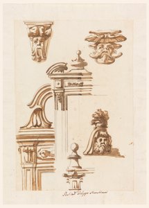 Studia architektoniczne autorstwa Filippo Marchionni