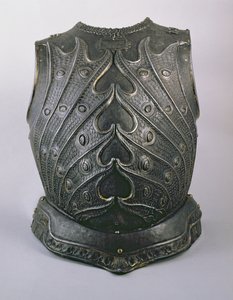 Pancerny napierśnik (metalowy) autorstwa Filippo Negroli