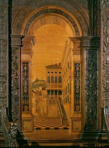 Ulica i domy, trompe l