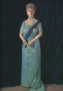 Królowa Maria, 1935. autorstwa Finlay Colour Ltd