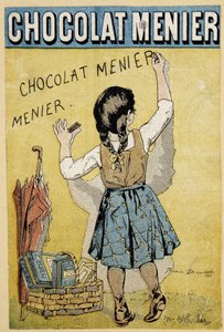 Reklama Czekolady „Menier”, koniec XIX wieku