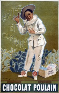 Reklama Chocolat Poulain: „”Smakuj i porównaj”. Autor: Fermin Bouisset