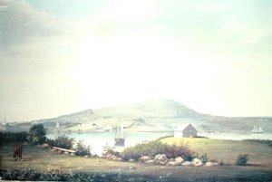 Blue Hill, Maine autorstwa Fitz Henry Lane