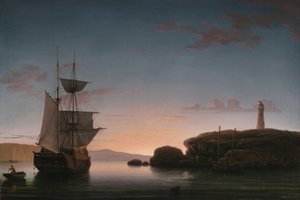 Latarnia morska w Camden, Maine, 1851
