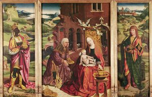Adoracja Trzech Króli autorstwa Flemish School