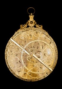 Astrolabium mózgu flamandzkiego astronoma Waltera Aertsena (Gualtiero Arsenio lub Gualterus Arsenius) (aktywne około 1556-1579) 1556 Florencja, Instytut i Muzeum Historii Nauki autorstwa Flemish School