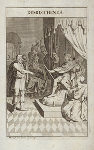 Demostenes autorstwa Flemish School