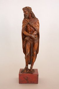 Ecce Homo, koniec XVI-początek XVII wieku (bukszpan)