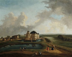 Flamandzki Zamek autorstwa Flemish School