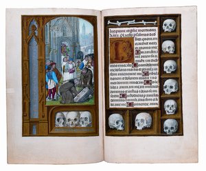 Folio z Godzinek Rotszylda, Gandawa lub Brugia, ok. 1505 autorstwa Flemish School