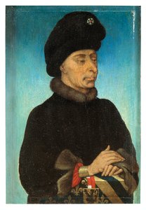 Jan Nieustraszony, książę Burgundii (olej na desce) autorstwa Flemish School