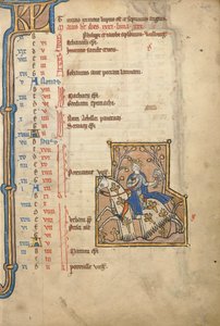 MS 14 f.5, maj: Hawking, ok. 1250 autorstwa Flemish School