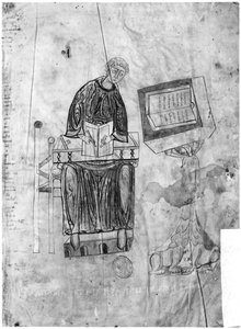 ks 528 fol.1r Lekcjonarz, kopista autorstwa Flemish School