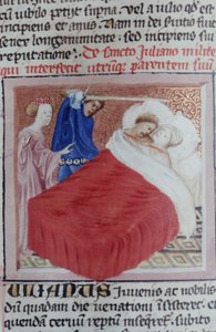 Pani Gen 1111 Strona z Legenda Aurea, Brugia, ok. 1400-10 autorstwa Flemish School