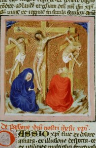 Pani Gen 1111 Strona z Legenda Aurea, Brugia, ok. 1400-10 autorstwa Flemish School