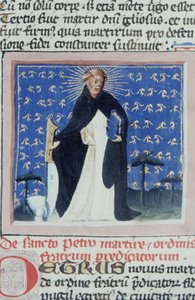 Pani Gen 1111 Strona z Legenda Aurea, Brugia, ok. 1400-10 autorstwa Flemish School