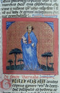 Pani Gen 1111 Strona z Legenda Aurea, Brugia, ok. 1400-10 autorstwa Flemish School