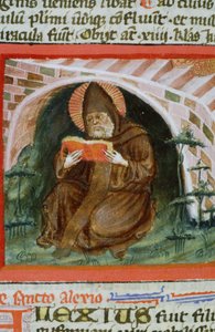 Pani Gen 1111 Strona z Legenda Aurea, Brugia, ok. 1400-10 autorstwa Flemish School