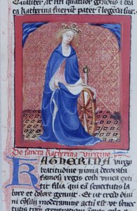 Pani Gen 1111 Strona z Legenda Aurea, Brugia, ok. 1400-10 autorstwa Flemish School