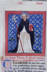 Pani Gen 1111 Strona z Legenda Aurea, Brugia, ok. 1400-10 autorstwa Flemish School
