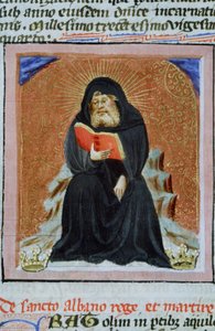 Pani Gen 1111 Strona z Legenda Aurea, Brugia, ok. 1400-10 autorstwa Flemish School