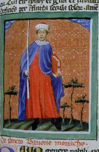 Pani Gen 1111 Strona z Legenda Aurea, Brugia, ok. 1400-10 autorstwa Flemish School