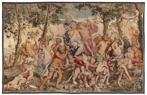 Gobelin mitologiczny, koniec XVII wieku autorstwa Flemish School