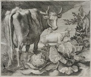 Grawerowanie starego mistrza autorstwa Flemish School