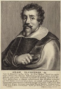 Portret Adama Elsheimera autorstwa Flemish School