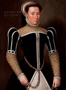 Portret kobiety, 1556 autorstwa Flemish School