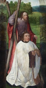 Święty Andrzej i Donor, Święty Jakub [2 panele]