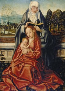 Dziewica z Dzieciątkiem ze św. Anną autorstwa Flemish School
