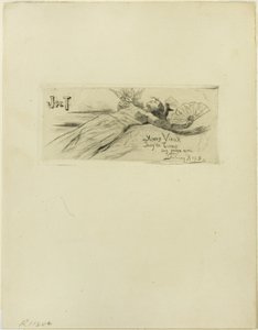 Flirt autorstwa Félicien Rops