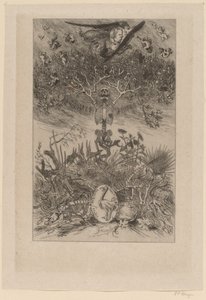 Frontyspis: The Waifs (Les Epaves) autorstwa Félicien Rops