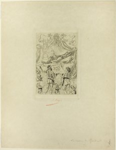 Frontyspis do La messe de Gnide autorstwa Félicien Rops