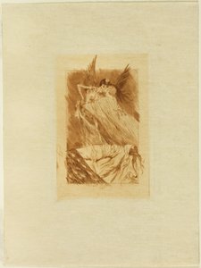 Frontyspis do martwych pocałunków autorstwa Félicien Rops