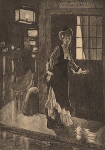 Le Rydeack. autorstwa Félicien Rops