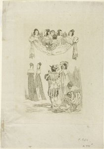 Gabinet Satyryczny autorstwa Félicien Rops