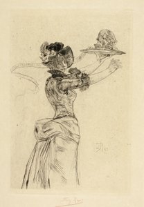 Nowoczesność autorstwa Félicien Rops