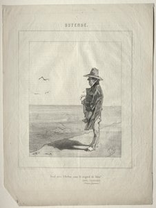 Ostenda. Sam na sam z oceanem pod okiem Boga!. autorstwa Félicien Rops