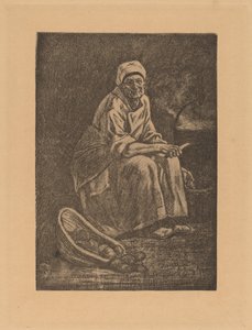 Stara Kate. autorstwa Félicien Rops