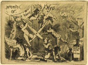 Prasa autorstwa Félicien Rops