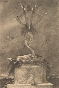Ofiara, z The Satanic Ones, ca. 1882 r., ok. 1882 r. 1882.