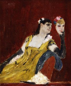 Kobieta z maską; Kobieta w masce, c. 1888